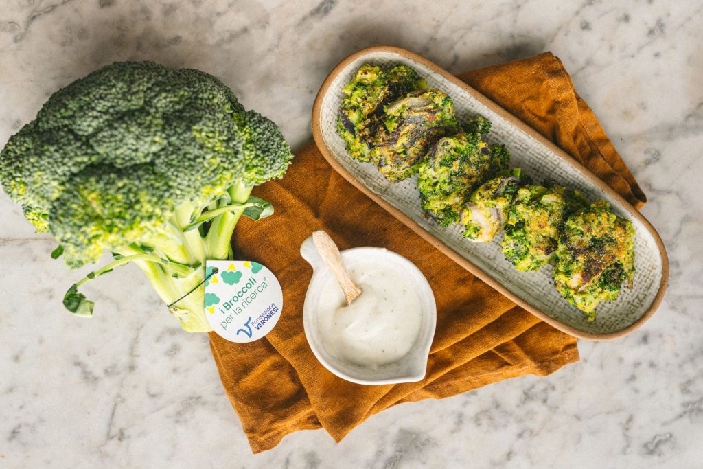 Frittelle di broccoli e farina di ceci